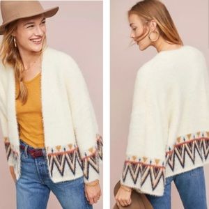 Anthropologie Maya Cropped Kimono Cardigan